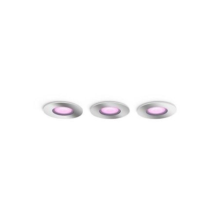 Xamento Hue recessed chrome 3x5.7W