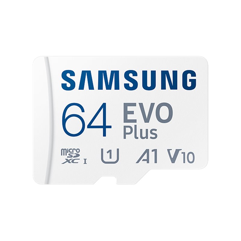 MICROSDXC EVO PLUS 64GB CL10 UHS1 W/AD