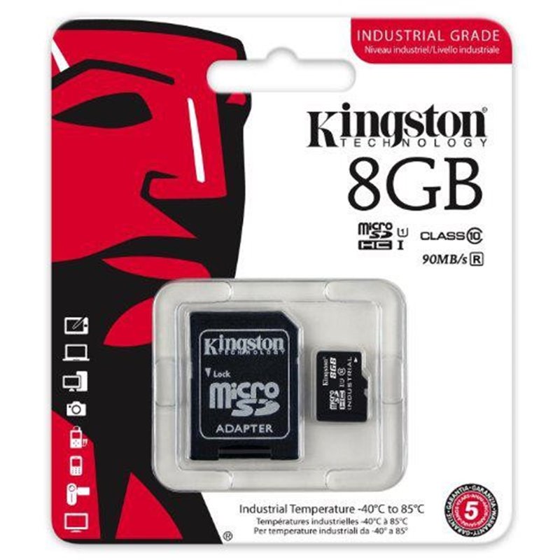 MICROSDHC 8GB CL10 UHS-I KSW AD SD