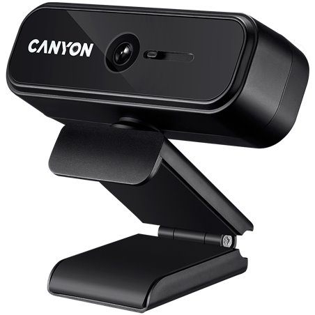 CANYON C2N 1080P full HD 2.0Mega fixed focus webcam with USB2.0 connector, 360 degree rotary view scope, built in MIC, Resolutio