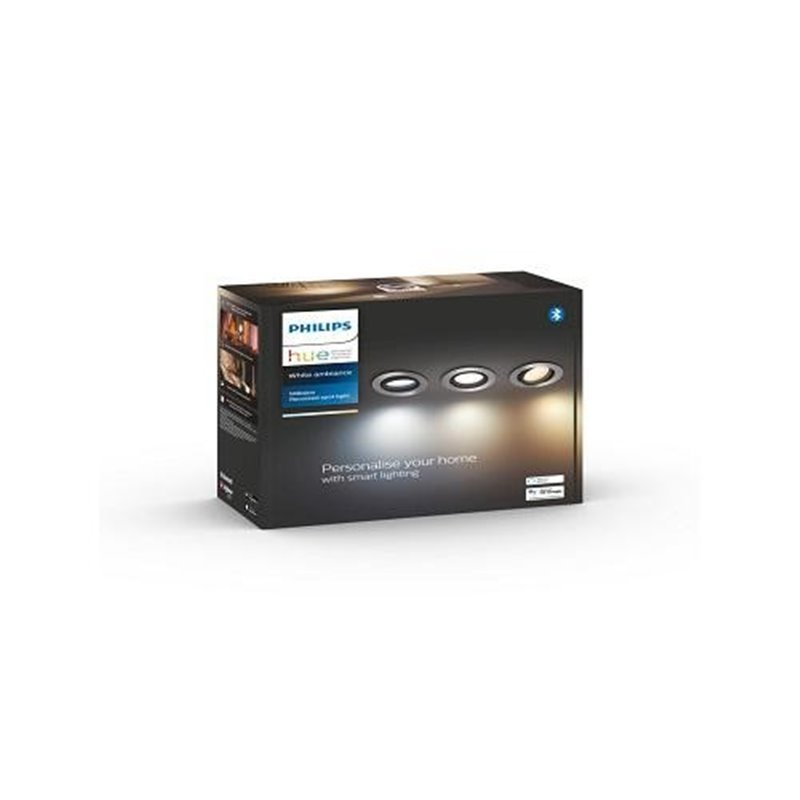 Pachet 3 spoturi incastrate LED RGB inte