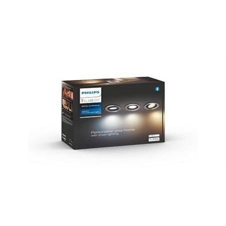 Pachet 3 spoturi incastrate LED RGB inte
