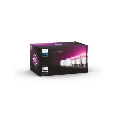 Pachet 3 becuri inteligente LED RGBW Ph