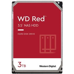 HDD NAS WD Red Plus (3.5'', 3TB, 128MB, 5400 RPM, SATA 6Gbps)