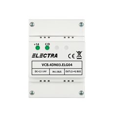 Doza derivatie video 4 iesiri pentru HOME + URBAN, G3 - ELECTRA VCB.4DN03.ELG04