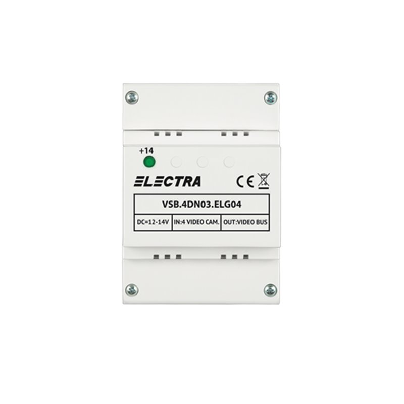 Doza selectie video 4 intrari pentru HOME + URBAN, G3 - ELECTRA VSB.4DN03.ELG04