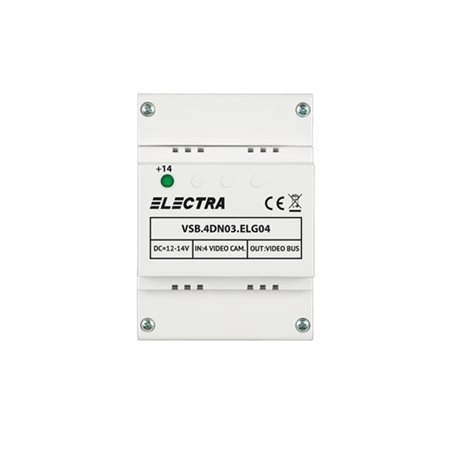 Doza selectie video 4 intrari pentru HOME + URBAN, G3 - ELECTRA VSB.4DN03.ELG04