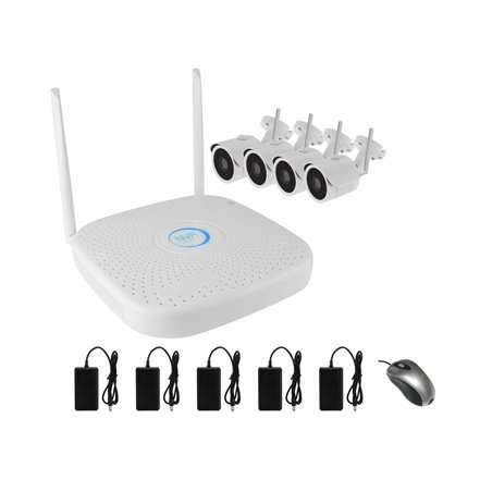 SISTEM SUPRAVEGHERE IP 4 CH WIFI 720P
