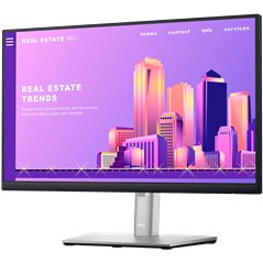 Monitor LED Dell Professional P2222H 21.5” 1920x1080 IPS Antiglare 16:9, 1000:1, 250 cd/m2, 8ms/5ms, 178/178, DP, HDMI, VGA, USB