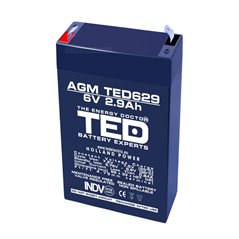 Acumulator AGM TED629F1 6V 2.9Ah