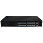 Switch 16 porturi PoE, 2 port uplink, 135W - UTEPO UTP1218-PSB150 Switch 16 porturi PoE, 2 port uplink, 135W - UTEPO UTP1218-PSB150