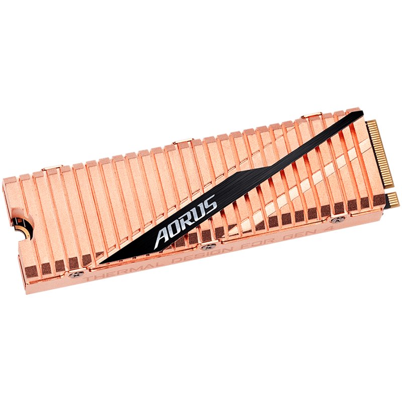 SSD Gigabyte AORUS NVMe Gen4 4.0x4, NVMe 1.3 1TB M.2 2280 Up to 5000 MB/s / Up to 4400 MB/s , up to 750k / up to 700k MTBF 1.77 SSD Gigabyte AORUS NVMe Gen4 4.0x4, NVMe 1.3 1TB M.2 2280 Up to 5000 MB/s / Up to 4400 MB/s , up to 750k / up to 700k MTBF 1.77