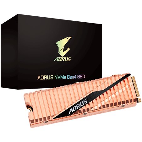 SSD Gigabyte AORUS NVMe Gen4 4.0x4, NVMe 1.3 1TB M.2 2280 Up to 5000 MB/s / Up to 4400 MB/s , up to 750k / up to 700k MTBF 1.77 