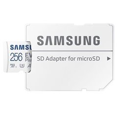 MICROSDXC EVO PLUS 256GB CL10 UHS1 W/AD
