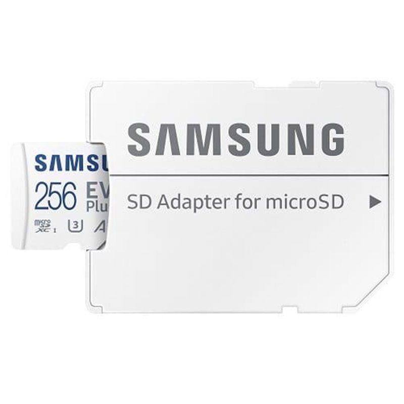 MICROSDXC EVO PLUS 256GB CL10 UHS1 W/AD