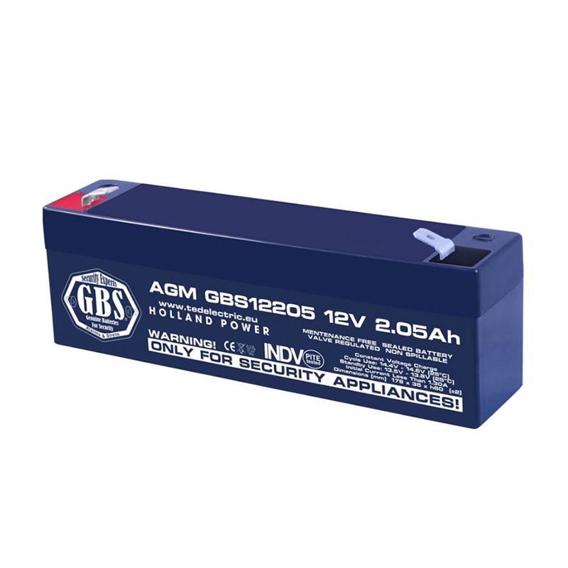 Acumulator AGM GBS12205F1 12V 2.05Ah Acumulator AGM GBS12205F1 12V 2.05Ah