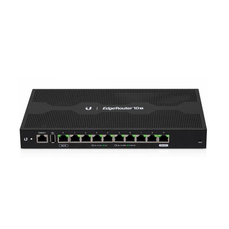 UBIQUITI EDGEROUTER 10X 10x LAN 1x POE