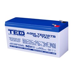 TEDBATERIE AGM TED127SF2 12V 7Ah