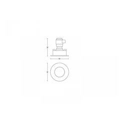 Adore Hue recessed chrome 1x5W 230V