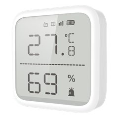 Detector de temperatura si umiditate wireless pentru AX PRO - HIKVISION DS-PDTPH-E-WE