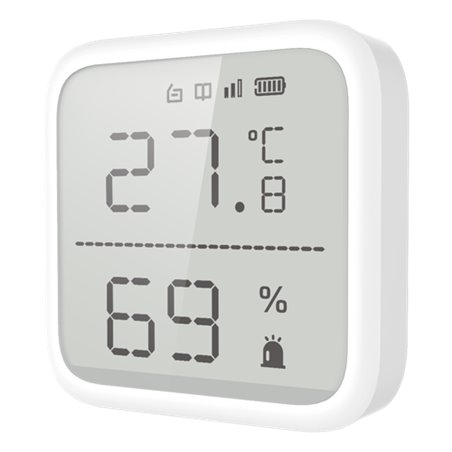 Detector de temperatura si umiditate wireless pentru AX PRO - HIKVISION DS-PDTPH-E-WE