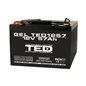 BATERIE GEL TED1257M6 12V 57Ah BATERIE GEL TED1257M6 12V 57Ah