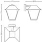 Outdoor lighting lantern Philips Alpengl