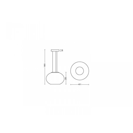 Flourish Hue pendant EU/UK white 31W 24V