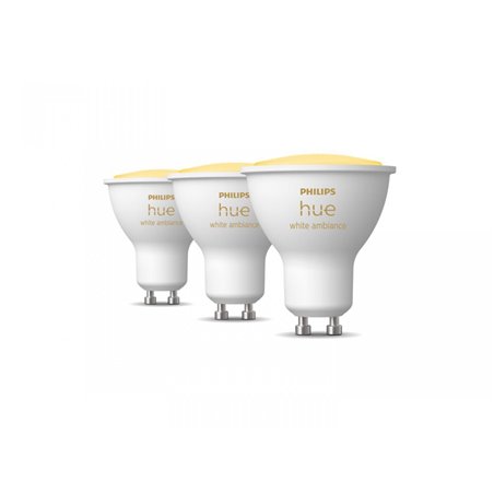 Philips HueWA 4.3W GU10 3P EUR