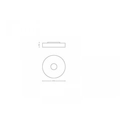 Fair Hue ceiling lamp white