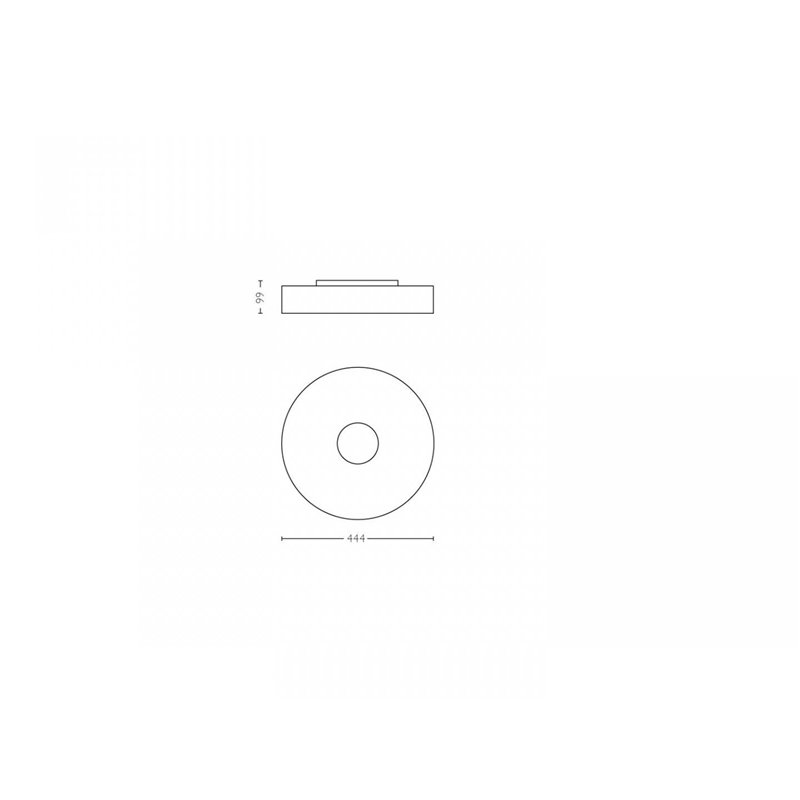 Fair Hue ceiling lamp white