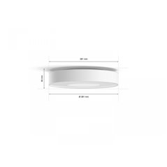 Hue Infuse M ceiling lamp white