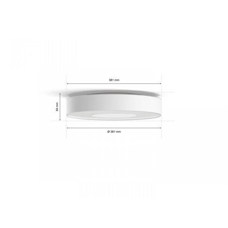 Hue Infuse M ceiling lamp white