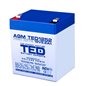Acumulator AGM TED1252HR 12V 5.2Ah HIGH RATE Acumulator AGM TED1252HR 12V 5.2Ah HIGH RATE