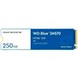 SSD WD Blue SN570 250GB M.2 2280 PCIe Gen3 x4 NVMe TLC, Read/Write: 3300/1200 MBps, IOPS 190K/210K, TBW: 150 SSD WD Blue SN570 250GB M.2 2280 PCIe Gen3 x4 NVMe TLC, Read/Write: 3300/1200 MBps, IOPS 190K/210K, TBW: 150