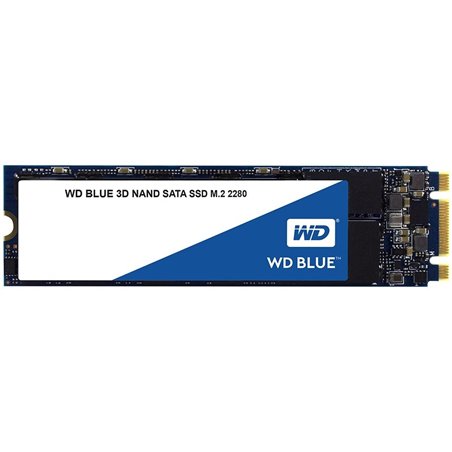 SSD WD Blue 2TB SATA 6Gbps, M.2 2280, Read/Write: 560/530 MBps, IOPS 95K/84K, TBW: 500
