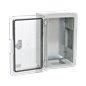 Cutie distributie IP65 din ABS gri, usa transparenta, placa metalica, 200x300x130 mm PP3011 Cutie distributie IP65 din ABS gri, usa transparenta, placa metalica, 200x300x130 mm PP3011