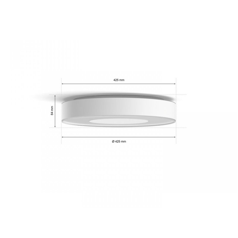 Hue Infuse L ceiling lamp white