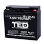 Acumulator AGM TED1221HRM5 12V 21Ah HIGH RATE Acumulator AGM TED1221HRM5 12V 21Ah HIGH RATE