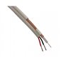 Cablu coaxial cu alimentare 75 ohm RG59 cupru Cablu coaxial cu alimentare 75 ohm RG59 cupru