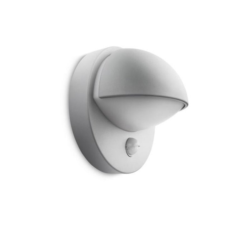 June wall lantern grey 1x42W 230V