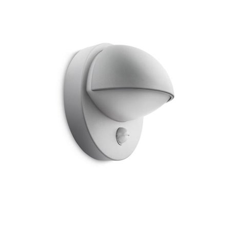 June wall lantern grey 1x42W 230V