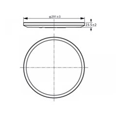 Plafoniera LED inteligenta WiZ SuperSlim
