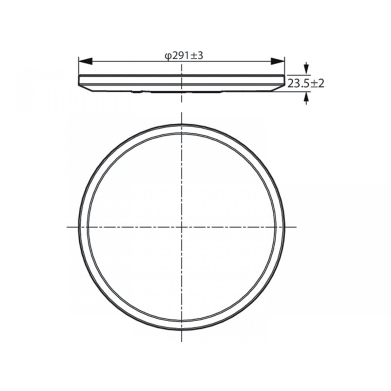 Plafoniera LED inteligenta WiZ SuperSlim
