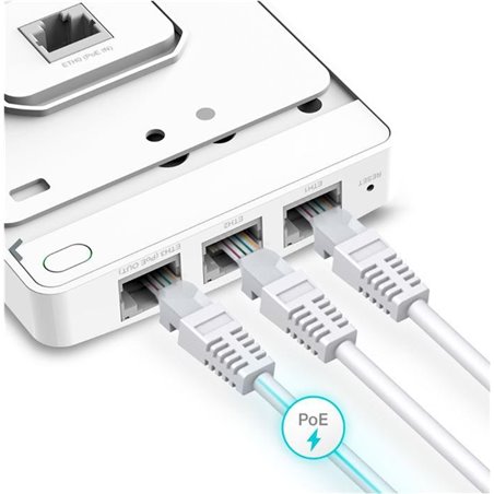 TPLINK AP AX1800 WALL PLATE WIFI 6