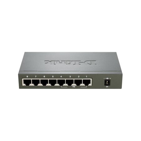 DLINK SW 8P-FE 4P-POE UNMNGD DESK