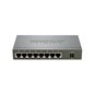 DLINK SW 8P-FE 4P-POE UNMNGD DESK