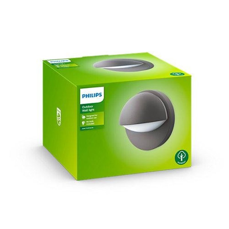 Aplica exterior Philips June, E27, IP44,