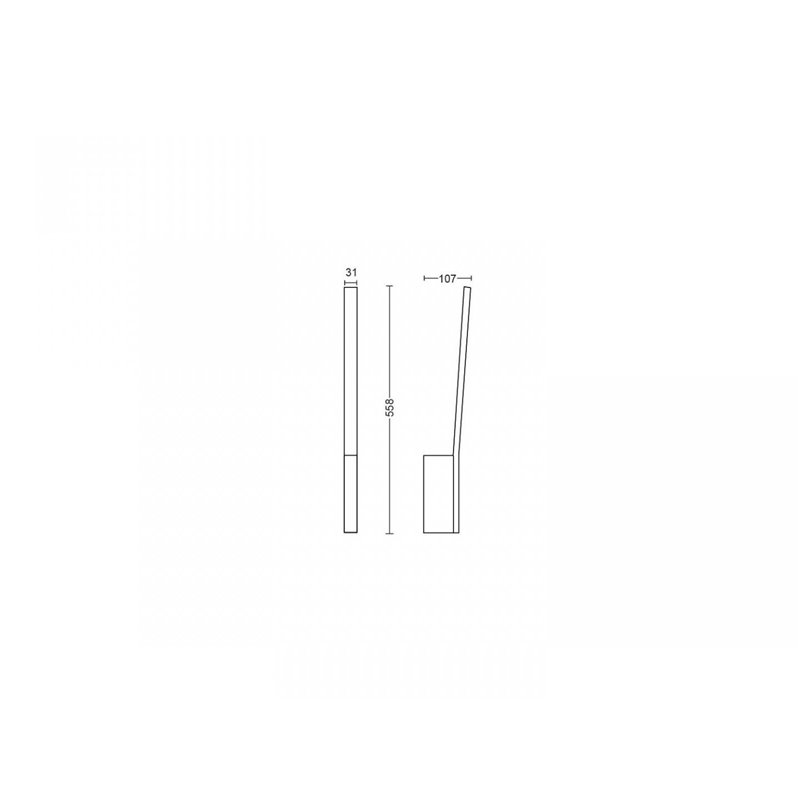 Liane Hue wall white 12W 24V