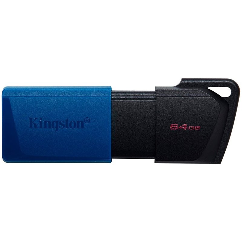 Kingston 64GB DataTraveler Exodia M USB slider cap USB 3.2 Gen2, blue Kingston 64GB DataTraveler Exodia M USB slider cap USB 3.2 Gen2, blue